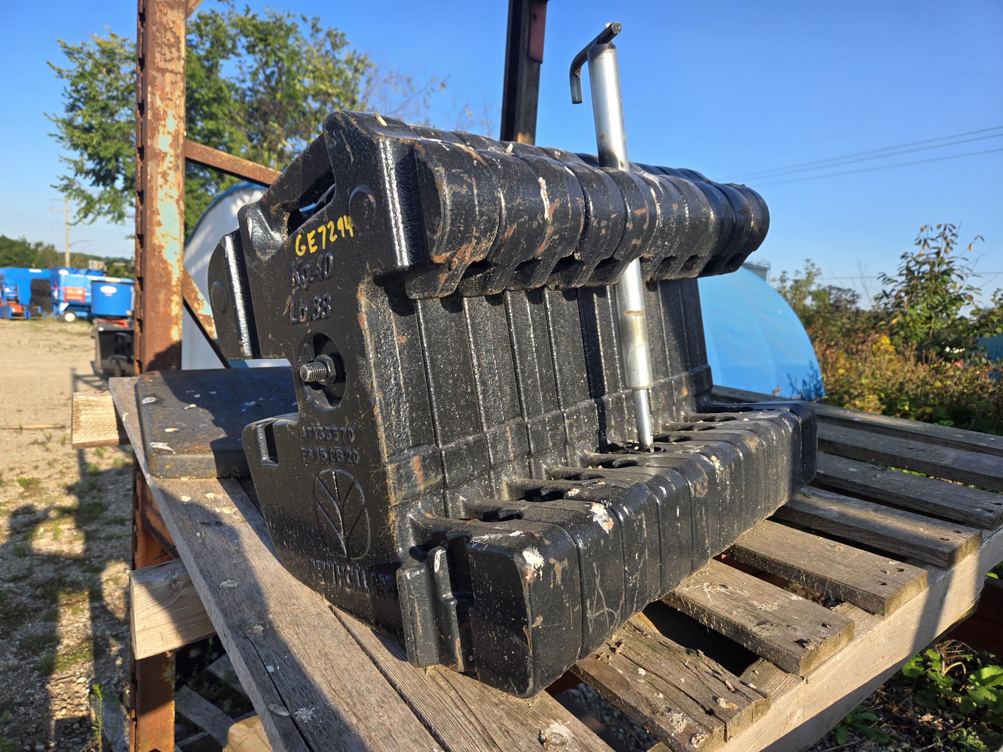 New Holland T5.115 Front Weights