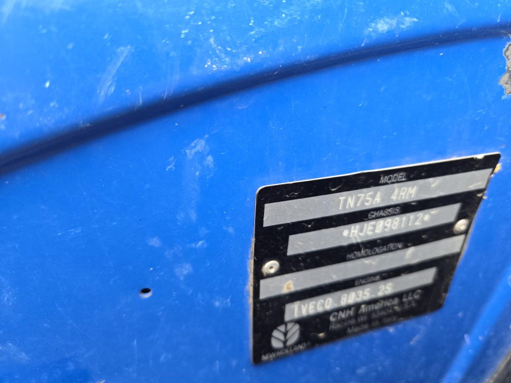 2007 New Holland TN75A